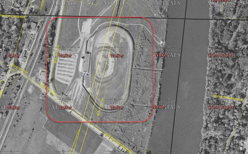 Western Michigan Fairgrounds - 1955 Aerial